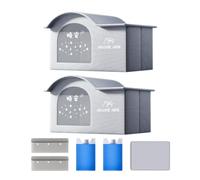 Pet Cooling House - Aluminum Foil Insulated Cat Cooling Shelter