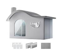 Pet Cooling House, Portable Foldable Dog Shelter, Ice Pack Dog Cave with Cooling Feature, Soft Fabric Pet Bed with Ventilation Design, Indoor Outdoor Shelter, Summer Rest Space for Puppy Kitten