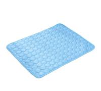 Pet Cooling Mats, Cat Cool Blanket, Dog Bed, Ice Silk Breathable Fabric, Washable and Reusable Design, for Training Sleeping Travel, 50x40cm/19.69x15.75 inches, Blue, 1 Piece