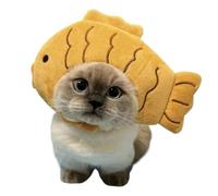 Pet Costumes for Cats, Cartoon Breathable Cat Hat, Soft and Comfortable Pet Headwear, Cute Halloween Photo Prop, Festive Accessory for Gatherings, Everyday Wear, and Outdoor Walking