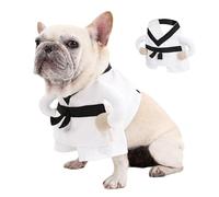 Pet Costumes, Funny Gesture, 27.96 inches Breathable Outfit with 3D Sleeve, Halloween Costume for Cats, Cosplay Photoshoot Birthday Party Everyday Wear and Christmas Celebrations