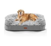 Pet Cushion, Lit orthopédique épais for Chiens de très Grande Taille, canapé-lit Confortable avec Mousse alvéolée 28D, Amovible et Lavable. ，Antislip Bottom