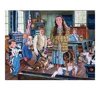 Pet Day Jigsaw 1000 pc Puzzle - Pets at School theme - by SunsOut G
