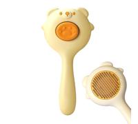 Pet Deshedding Tool Brush, Cleaning and Grooming Comb, ABS, Stainless Steel Shedding Brush for Long or Short Hair Pets, Ideal for Cats, Dogs, Puppies, and Doggies, 8.07x4.13x1.97 Inches