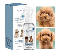 Pet Detangling Spray - 100ml Leave-in Matted Hair Conditioner Spray Eliminate Static, Home Grooming | Knots Indoor Outdoor Stubborn Coats