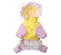 Pet Dog Raincoats Suitable for Large and Small Dog Clothes Windproof and Waterproof Puppy Rainwear Rain Ponchos for Big Dogs