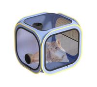 Pet Dryer Box, Portable Drying Crate, 19.69x19.69x19.69 inches Grooming Cage with Anti-Hair Flying Design, House, Suitable for Cats, Dogs, Puppies, Easy Groom and Dry Solution