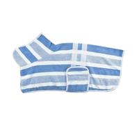 Pet Drying Robe, Hooded Puppy Towel, Absorbent Bath Wrap, Quick Moisture Cleaning Cover, for Shower Beach Pool Bathtub Washing Grooming Small Medium Large Dogs 8.4 * 6 inch