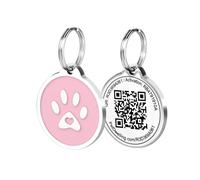 Pet Dwelling Médaille d'identification pour animal de compagnie avec code QR 2D - Étiquettes pour chien - Étiquettes pour chat - Profil pour animal de compagnie - Scan Tag Location - Notification