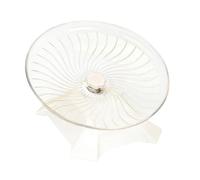 Pet Exercise Wheel, Hamster Running Toy PP Material, Silent Wheel for Hamsters, Gerbils, Mice, Guinea Pigs, 24x24x14cm, Cage Accessory, Small Animal Fitness