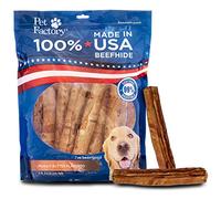 Pet Factory Lot de 15 friandises à mâcher pour chien 100 % fabriquées aux États-Unis - 20,3 cm - Saveur beurre d'arachide
