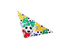 Pet Fashion Bandana, Soft Breathable Scarf, Washable Dog Neckerchief, Lightweight Comfortable Fabric Collar Accessory Stylish Outfit for All Breed Puppy Kitten Daily Travel Party Holiday Spring Summer
