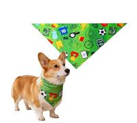 Pet Fashion Bandana, Soft Breathable Scarf, Washable Dog Neckerchief, Lightweight Comfortable Fabric Collar Accessory Stylish Outfit for All Breed Puppy Kitten Daily Travel Party Holiday Spring Summer