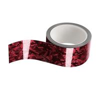 PET Fibre De Carbone Film Adhésif Voiture,Autocollant Carbone Forgé Automobile Brillant Auto-Adhésif | Feuille D'Autocollants Pour Véhicule En Rouleau,Pour Décoration Intérieur Automobile Et