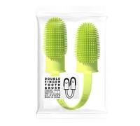 Pet Finger Toothbrush Silicone - Double Finger Care Brush | 360 Degree
