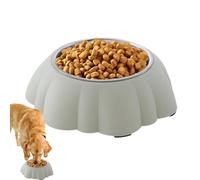 Pet Food and Water Feeder Bowls, Dog Bowls Non Slip, Metal Cat Food Dishes Bowls, Non-Spill Silicone Mats Tray, Silicone Mat Cat Feeder, Cat Food Bowls for Kitten, Pets, Dogs, Cat,