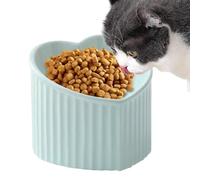 Pet Food Bowls for Cats | Inclined Ceramic Bowl for Cat Water Feeding