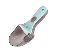 Pet Food Measuring Scoop with Scale Precise Control Adjustable Pet Food Measuring Cup Scoop for Dogs Cats ABS