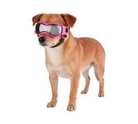 Pet Glasses - Sunglasses with Adjustable Strap | UV Wind Dust Fog Protection Puppy Eye Wear | Puppy Sunglasses | for Motorcycle Rides Walks Hiking Beach Outings Road Trips