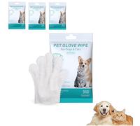 Pet Glove Wipes, Rinse Free Dog Shampoo Mittens, For Dogs Cats Dog Wipes Cleaning Deodorizing For Fur Paws And Butt Cat Grooming Bath Wipes (#2)