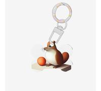Pet Go Médaille d'identification personnalisée pour chien et chat en forme d'os Acrylique Blanc Taille M