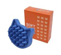 Pet Grooming Brush, Dog Bath Scrubber, 3.66x2.95x1.14 Inches Convenient Cat Shower Massage Bristle, Ergonomic Handle Soft Bristles, Ideal for Bathing Cleaning and Massage