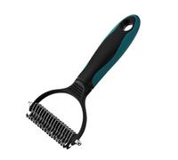 Pet Grooming Brush, Double-Sided Dematting Rake for Cats and Dogs, Detangling Grooming Tool for Small to Large Pets, Brush efficace pour Tangles and Matsfor Dogs and Cats