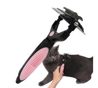 Pet Grooming Brush, Knot Remover For Dogs, Deshedding Tool For Cats, Dog Grooming Rake, Pet Comb For Cats And Dogs, Cat Grooming Brush, Portable Grooming Rake, Puppy Toilettage Tool, Pet Knot And
