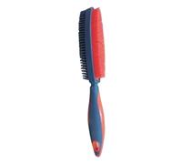 Pet Grooming Brush - Professional Double-Sided Cat and Dog Hair Remover, Shedding Comb for Kittens, Puppies, Bunnies, Easy Cleaning and Detangling Tool, Double-Sided Grooming