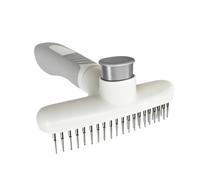 Pet Grooming Brush, Stainless Steel Dematting Comb With Undercoat Care | Stainless Steel Teeth Remove Loose Tangles And Undercoat Gentle Grooming Control With Long Short Thick Hair Cats Pets