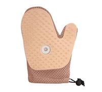 Pet Grooming Gloves, Dog Grooming Mitt, 7.87x5.51x1.18inches, Massage Tool, Soft Silicone Bristle, Adjustable Fit Design, Ideal for Dogs, Cats, Indoor, Outdoor, Green/Blue/cream
