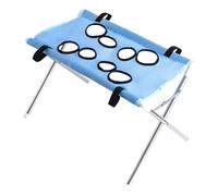 Pet Grooming Hammock - 60x40x33cm Iron Polyester 8 Hole Suspension Sling | Anti Escape Nail Trimming Harness Bed | Secure Pet Care Tool | Stress Free Ear Cleaning Hair Clipping Teeth Brushing For Cats