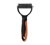 Pet Grooming, Pet Brush, Pet Shedding Brush, Detangling Rake for Pets, 2-Sided Pet Detangler Comb for Cats and Dogs, Designed for Effective Grooming and Shedding Control, 7.01x3.46in