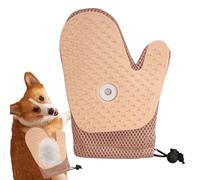 Pet Grooming Spray Glove - Pet Hair Remover Gloves | Pets Cleaning Spray Glove | Réutilisable Shedding Mitt Massage Tool Dog Cleaning Supplies for Indoor Outdoor Car Couch Furniture