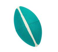 Pet Guru Lot de 3 jouets de sport interactifs pour chien, os et balle de rugby, balle de tennis, collection de jeux interactifs pour animaux domestiques (vert marin)