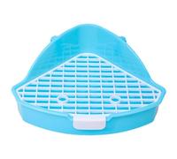 Pet Habitats Decor Pot d'apprentissage de la propreté Bac à litière pour hamster Bac à litière d'angle pour petits animaux de compagnie