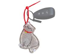 Pet Hair Keepsake - Pendentif collecteur de poils de chien rechargeable | Décoration de bijoux en acrylique mignonne pour portefeuille, sac d'école, sac à dos, mémoire animale, accessoire pour hommes