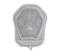 Pet Hair Removal Glove, 1.9cm Washable Double Sided Lint Remover Mitt for Efficient Dog Cat Shedding Control and Furniture Cleaning Function for Carpet, Couch, Car, Clothes Use, Silicone Grip Fabric