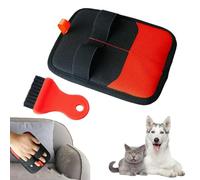 Pet Hair Removal Gloves - Comfortable Deep Cleaning Reusable Pet Shedding Tool Cat Grooming Massage Gloves for Couch Carpet Laundry Clothing Tablecloth Sofa Seat Cushion Car Bed Floor | Soft Bristles