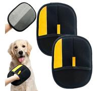 Pet Hair Remover Gloves, Electrostatic Pet Hair Removal Gloves, Reusable Grooming Glove for Cats & Dogs(2 Pcs)