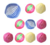 Pet Hair Remover Machine à laver - Nylon ABS - Balles réutilisables de 3,5 cm pour utilisation du linge | Épilateur coloré réutilisable | Kit de boules de séchage pour chien chat longue épilation