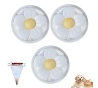 Pet Hair Remover Washing Machine, 2026 New Boule Machine A Laver Attrape Poil, Reusable Floating Lint Mesh Bag for Laundry Floating Hair Filtering Mesh Removal (White)