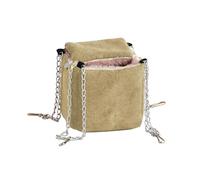 Pet Hammock for Cage, Ferret Bed, Hamster Swing, Chinchilla Nest, Sugar Glider Hanging Rest, Squirrel Bed, Small Animal Swing for Ferrets, Hamsters, Rodents, 3.54x3.54x3.54 inches