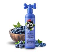 Pet Head Berry Bright Shampooing Rehausseur de Couleur pour Chiens | 300ml | Parfum Myrtille | Pour Éclaircir les Pelages Blancs et Clairs | Neutralise les Tons Jaunes et Cuivrés