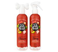 Pet Head Ensemble De Soins Shampooing Pour Chien + Spray "Châtaigne" 2 X 300 Ml