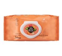 Pet Head Lot de 80 lingettes nettoyantes hygiéniques pour Chien et Chat | Parfum de Pêche avec Aloé Véra | Toilettage Simple et Rapide | Formule Douce pour Chiots et Chatons