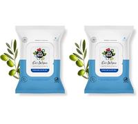 Pet Head Santé Lingettes pour Les Oreilles pour Chiens 30 unités | sans Parfum | Nettoie, Déodorise et Hydrate | Aide à Enlever Le Cérumen | d'origine Végétale et Hypoallergénique (Lot de 2)