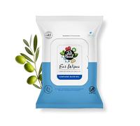 Pet Head Santé Lingettes pour Les Oreilles pour Chiens 30 unités | sans Parfum | Nettoie, Déodorise et Hydrate | Aide à Enlever Le Cérumen | d'origine Végétale et Hypoallergénique