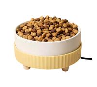 Pet Heated Water Feeder - Usb Powered Thermostatic Drinker, Dog Cat Usb Heated Water Bowl - for Kitten Pet Chicken Duck Birds Indoor Outdoor Winter Cold Weather Home Apartment