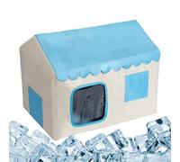 Pet House for Outdoor Cats, Insulated Enclosed Cat Cave, Weatherproof Shelter for Kittens, Indoor Outdoors Use on Patio, Lawn, Balcony, Garden, All-Season Pet
